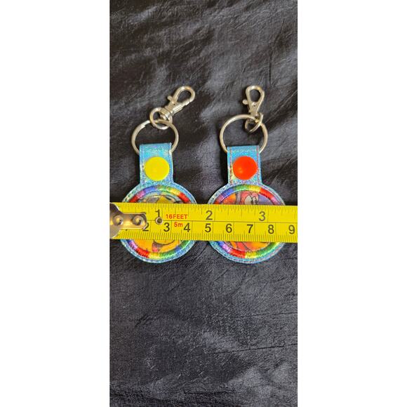 Handmade Vinyl Keychains NEW - Picture 2 of 7